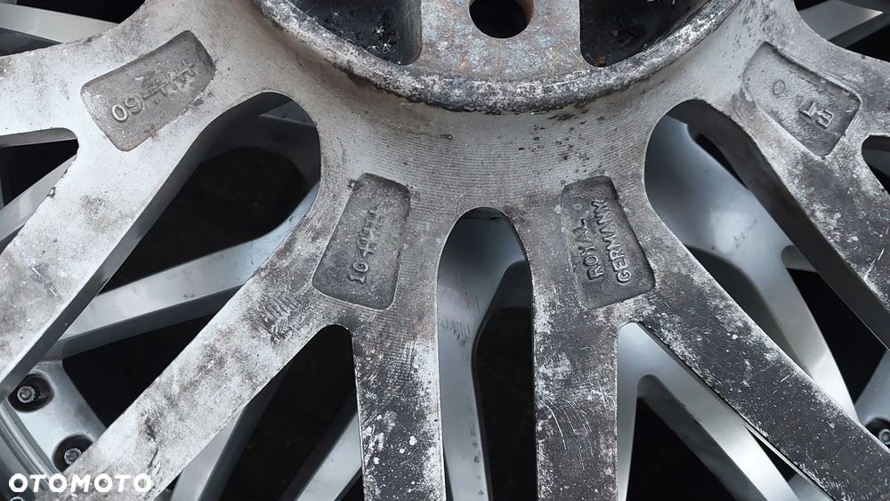 Komplet felg aluminiowych ROYAL GT20 8,5jx20 et40 5x112 - 7