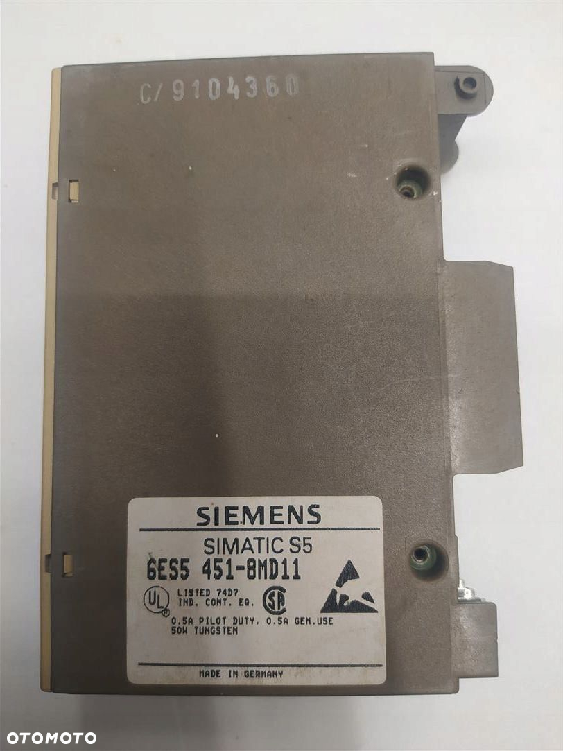 MODUŁ WEJŚĆ KART SIEMENS SIMATIC S5 6ES5451-8MD11 - 2