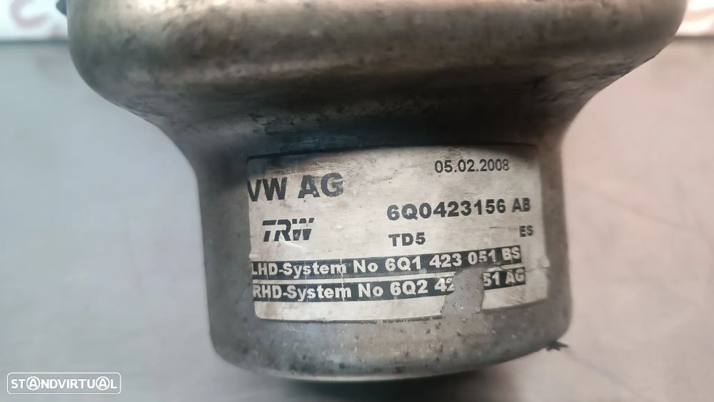 BOMBA DE DIRECÇÃO / DIREÇÃO ASSISTIDA SEAT IBIZA 6L  / VOLKSWAGEN POLO 9N TRW 6Q0423156AB  6Q1423051BS - 3