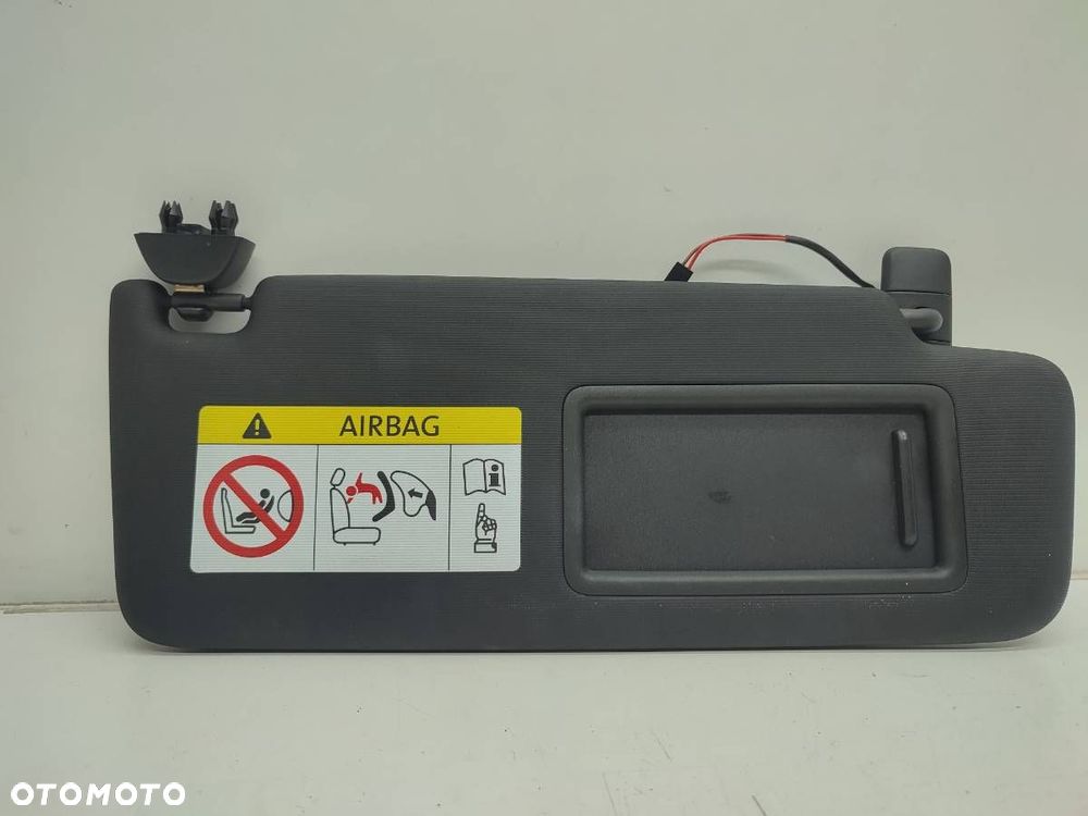 OSŁONA PRZECIWSŁONECZNA PRAWA CZARNA DASZEK SŁONECZNIK SKODA OCTAVIA IV EU