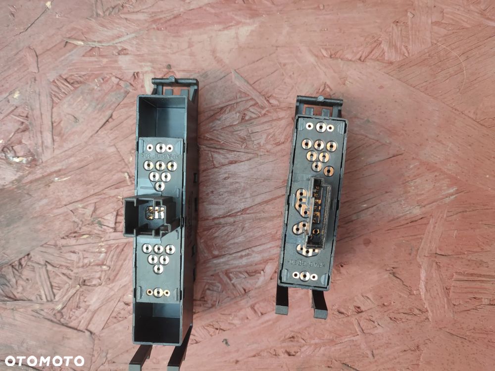BMW E46 COUPE / COMPACT ORYGINALNE PRZEŁĄCZNIKI STEROWANIA SZYBAMI POD 4xELEKTRYCZNE SZYBY 2 UCHYLNE  EUROPA O NR. 61 31 6 902 175 / 61 31 8 381 509 OEM W BARDZO DOBRYM STANIE - 14