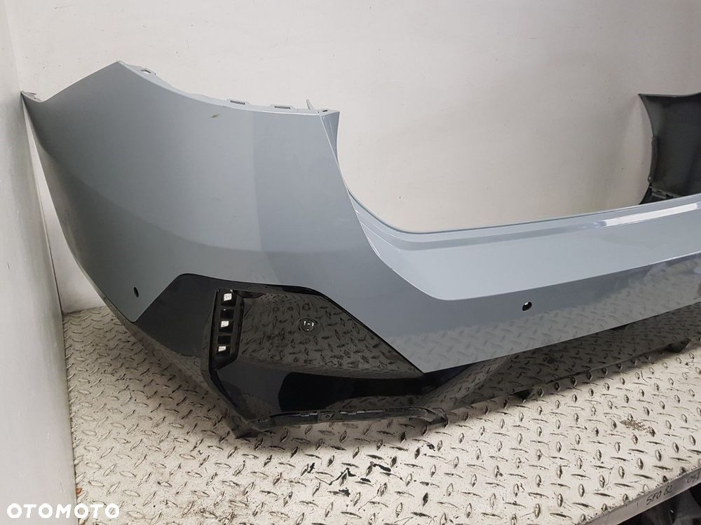 BARDZO ŁADNY ZDERZAK SPOILER TYLNY TYŁ BMW 5 KOMBI M-PAKIET G61 23-25 8084715 6xPDC - 5