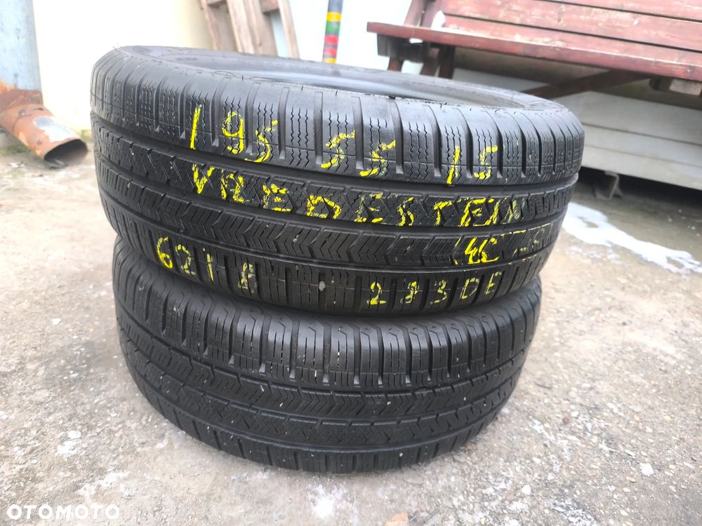 195/55R15 85H Opony Całoroczne Wielosezonowe VREDESTEIN QUATRAC 5 6mm Legnica ALU-RAD 195/55 - 1