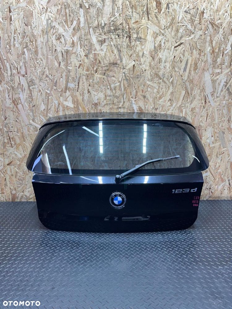 BMW E87 KLAPA BAGAŻNIKA BLACK SAPPHIRE - 9
