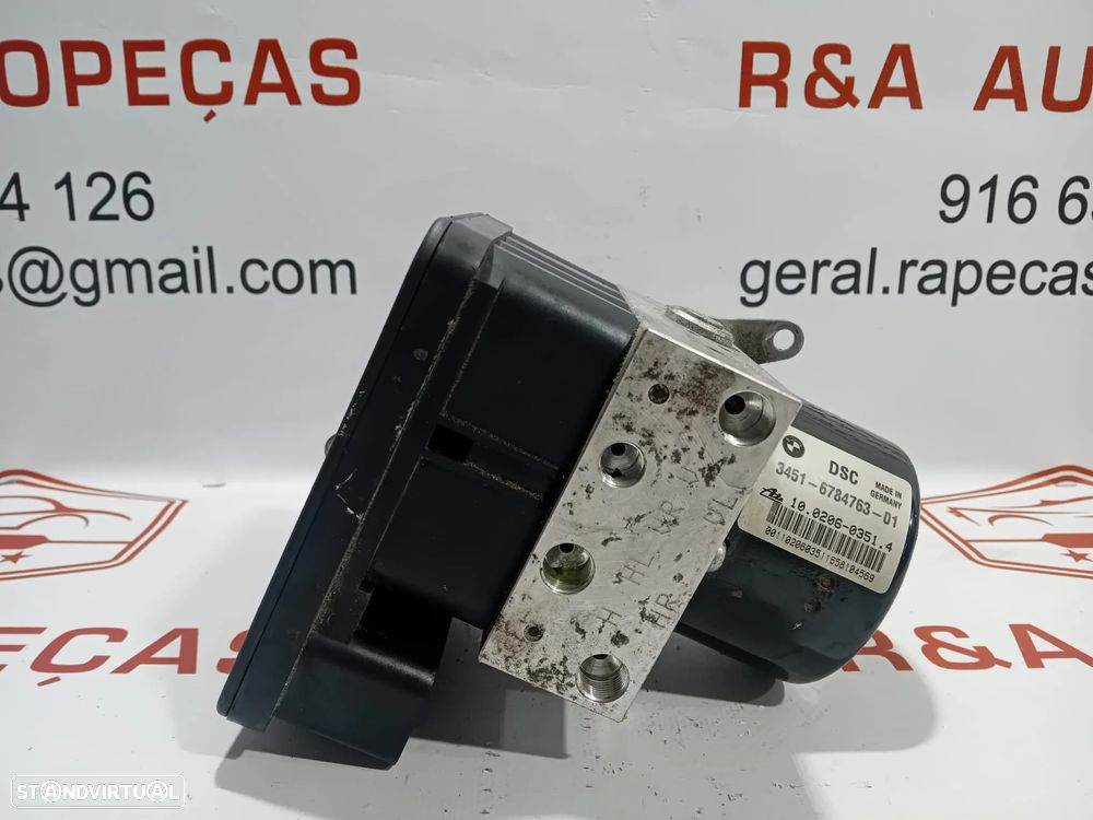 Módulo ABS BMW Série 3 E90 E91 e ´Série 1 E81 E82 E87 E88 Ref  34516784763 ou 34526784764 Original - 3