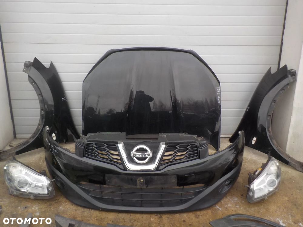 NISSAN QASHQAI J10 LIFT PRZÓD MASKA ZDERZAK BŁOTNIKI LAMPY NADKOLA PAS PRZEDNI Z CHŁODNICAMI 1.6 DCI KOLOR Z11G - 1