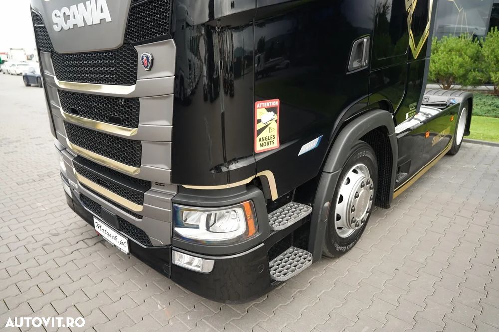Scania S 500 / RETARDER / PLATĂ JOSĂ / MEGA / REZERVORE DE COMBUSTIBIL 1.400 L / I-PARK COOL / DUPĂ CONTRACT DE SERVICE GOLD / - 12
