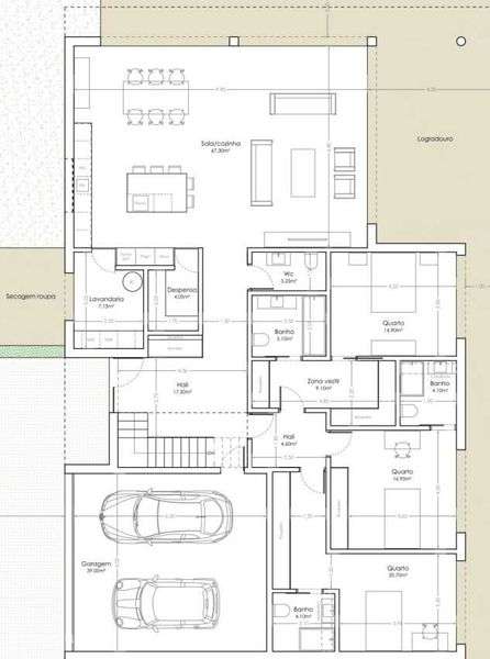 Moradia Térrea em Construção (S. F. da Marinha) - Grande imagem: 3/4