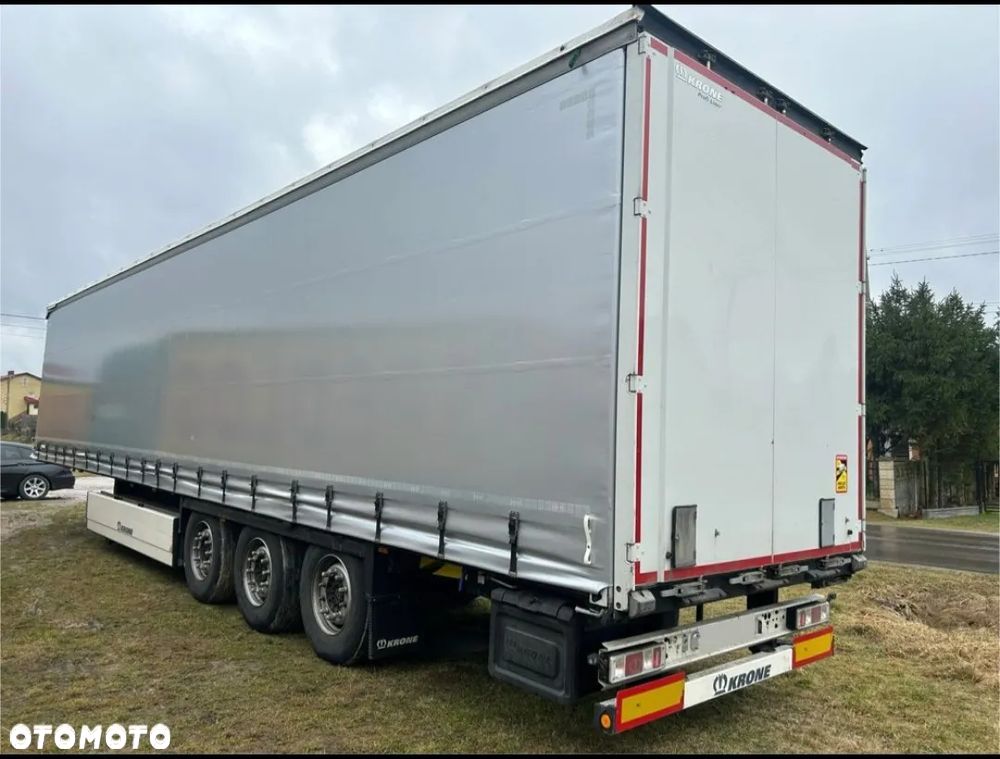 Krone STANDARD NAUKA JAZDY 2x podnoszona oś 2021 podnoszona oś OPONY 70% / STAN BARDZO DOBRY / OD PIERWSZEGO WŁAŚCICIELA / PALECIARA / TOP / sprowadzona z Niemiec !! - 4