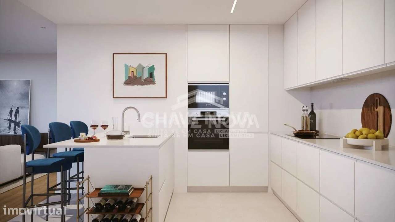 T2 Novo c/ Terraço no Empreendimento Verde Vale na Maia - Grande imagem: 4/12