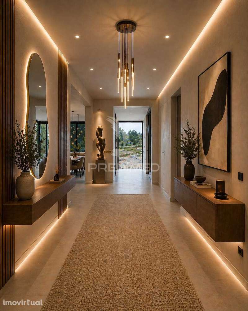 Moradia Térrea de Luxo | 5.000m² | Piscina | Ginásio | Cinema Priva... - Grande imagem: 3/38