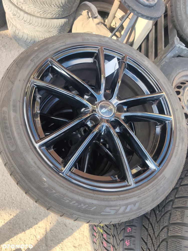 5x112 Alufelgi Felgi Aluminiowe czarne Koła letnie lato 18 SKODA SUPERB OCTAVIA II 2 III 3 IV 4 YETI Karoq Kodiaq SEAT EXEO LEON TOLEDO ALTEA XL ALHAMBRA ATECA VW PASSAT B5 B6 B7 B8 ARTEON GOLF 5 6 7 CADDY JETTA TOURAN SHARAN AUDI A4 B5 B6 B7 B8 B9 A6 C5 C6 C7 Q5 Q3 Q2 A3 8P 8V MERCEDES BMW 6mm 21r. Legnica ALU-RAD 215/50 - 1