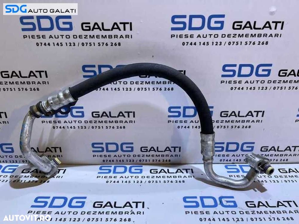 Teava Conducta Compresor AC Aer Conditionat Clima VW Touran 1.9 TDI BKC BRU BLS BXE BXF BXJ 2003 - 2010 - 1