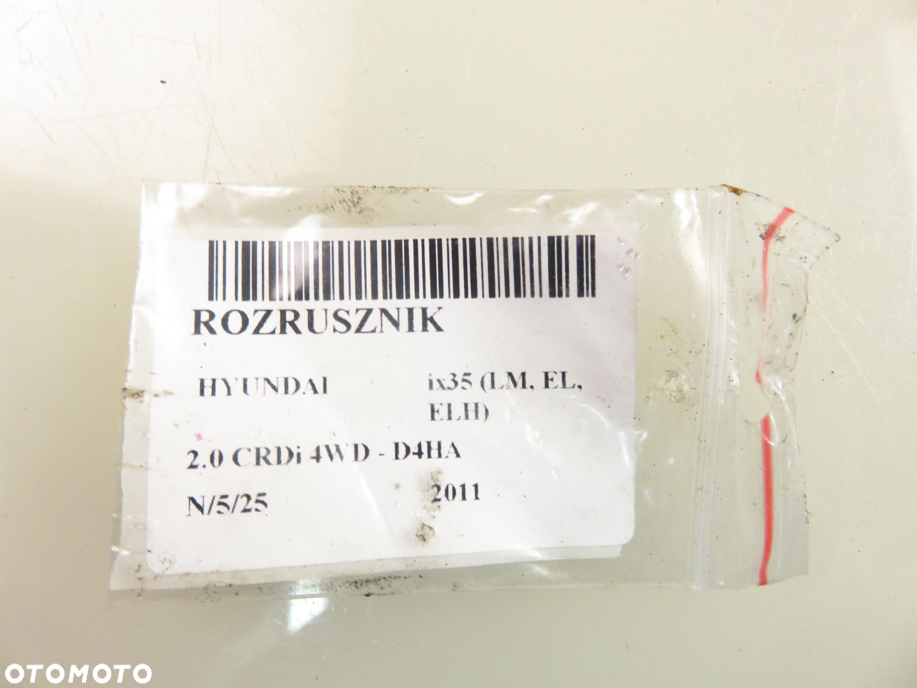 ROZRUSZNIK HYUNDAI ix35 (LM, EL, ELH) 2.0 CRDi 4WD 184 - D4HA 361002F000 - 11