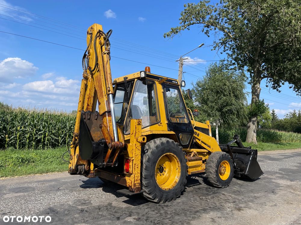 Caterpillar Koparko Ładowarka Cat 428B Caterpillar 428 Koparka Teleskop Krokodyl Widły - 6
