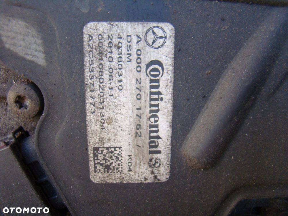 skrzynia biegów automat sterownik mercedes ml w164 3.0 cdi 1642706002 - 11