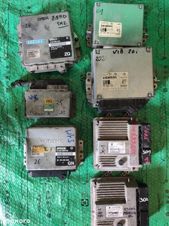 OPEL SAAB DAEWOO KOMPUTER SILNIKA KOMPUTER SKRZYNI BIEGÓW ZESTAW STARTOWY BOSCH SIEMENS DELPHI MAGNETI MARELLI DENSO ACDELCO MITSUBISHI ELECTRIC - 3