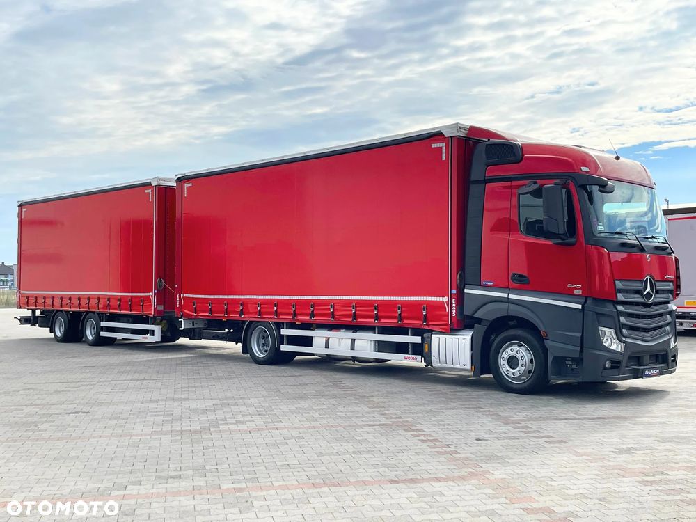 Mercedes-Benz ACTROS 1840 / ZESTAW TANDEM 120 M3 / 7,75 M + 7,75 M / SALON PL - 2
