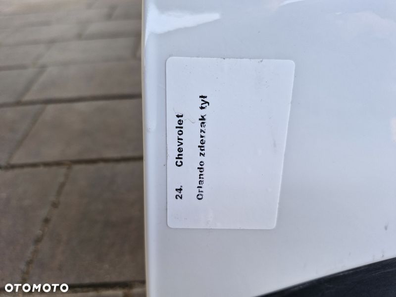 chevrolet orlando zderzak tył tylny - 8
