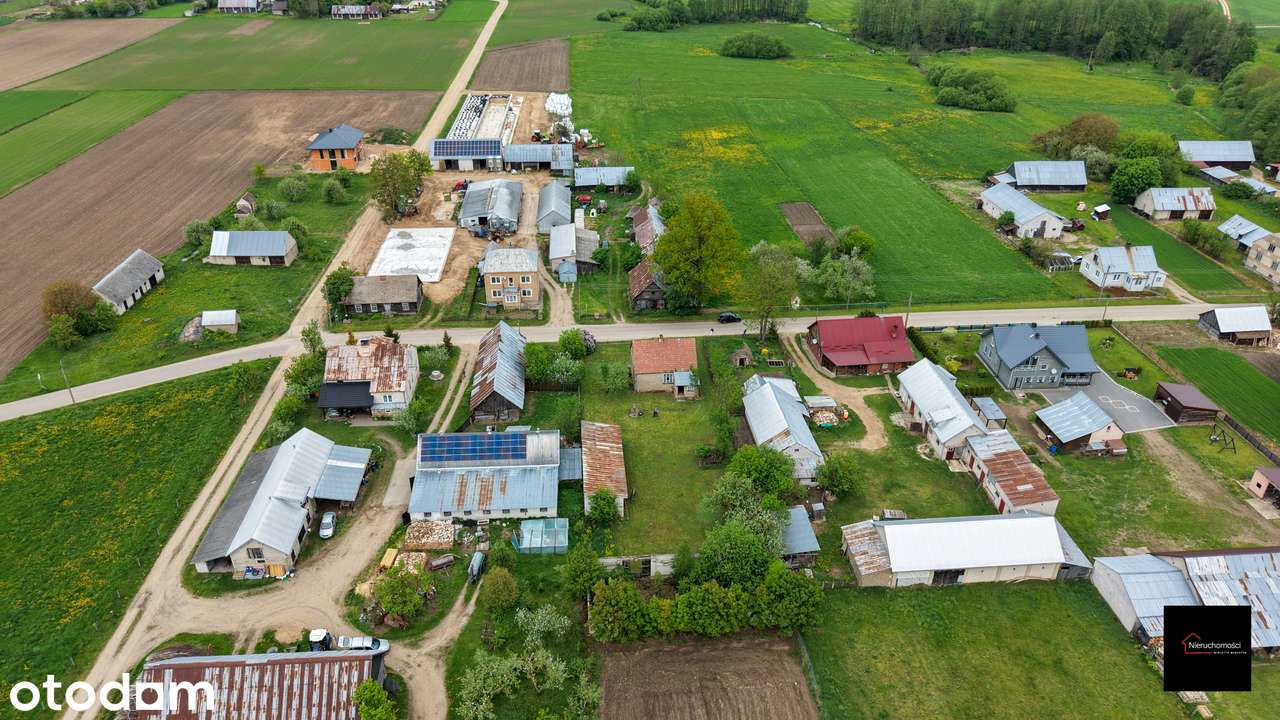 Klimatyczne siedlisko, Podlasie Wolnostojący dom z piwnicą i strychem - Pełny obrazek: 4/12