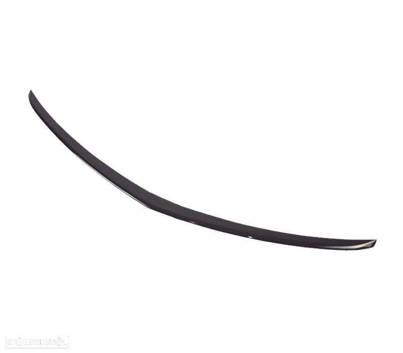 AILERON LIP SPOILER TRASEIRO MERCEDES CLASSE E C207 COUPE 09-16 PRETO BRILHANTE - 2