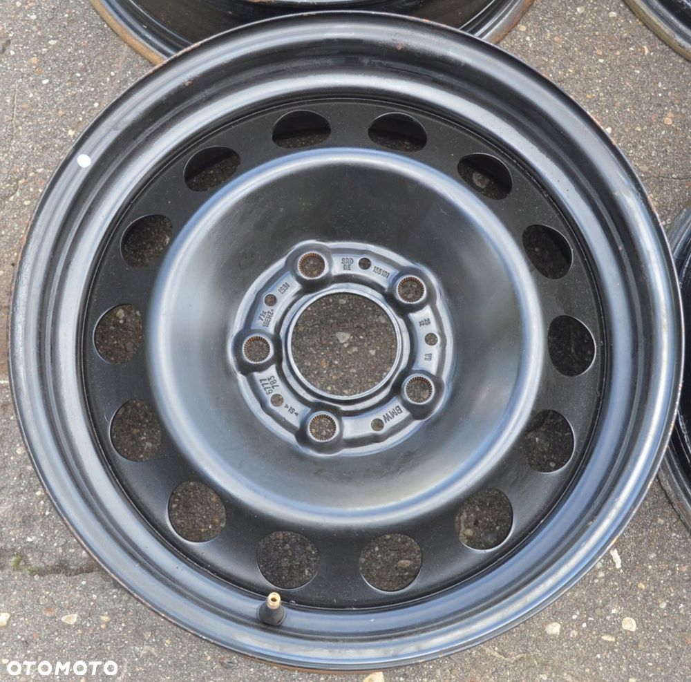 FELGA STALOWA BMW 5x120 7J16 ET 31 x1szt F-484 - 6