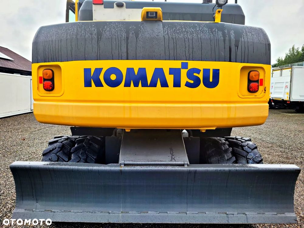 Komatsu PW 160 - 8 Wysięgnik dwuczęściowy, 3 ramiona - 12