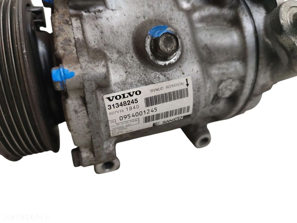 SPRĘŻARKA KLIMATYZACJI VOLVO V50 LIFT (2007-2012) 1.6 D2 114KM 31348245 - 4