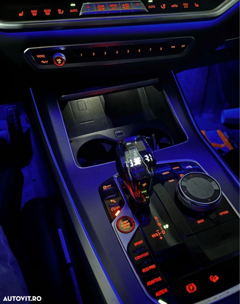 Set Crystal Bmw Swarovski Schimbator Bmw X5 X6 Seria 3 4 8 G05 G06 - 3