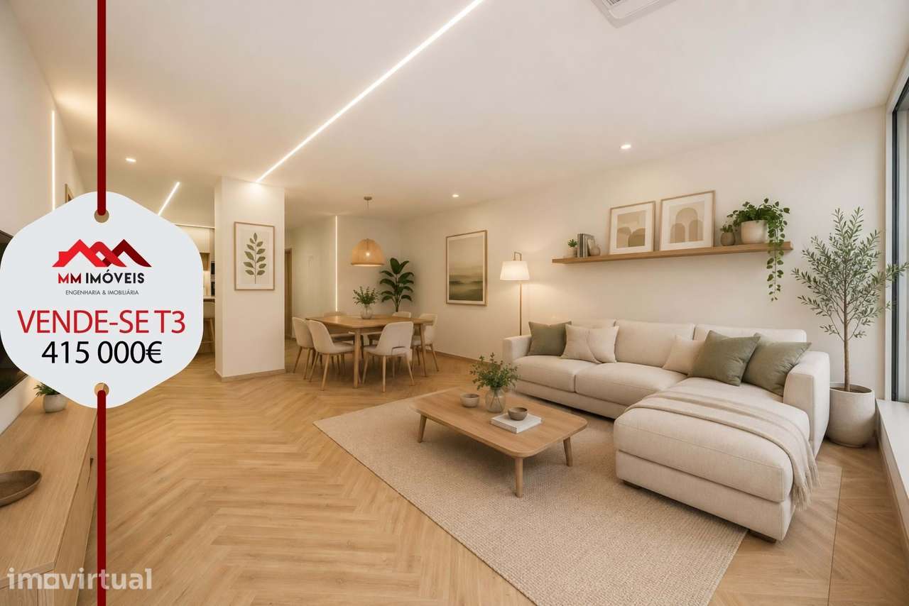 Apartamento T3 | Bonfim | Renovado | Boas áreas - Grande imagem: 2/37
