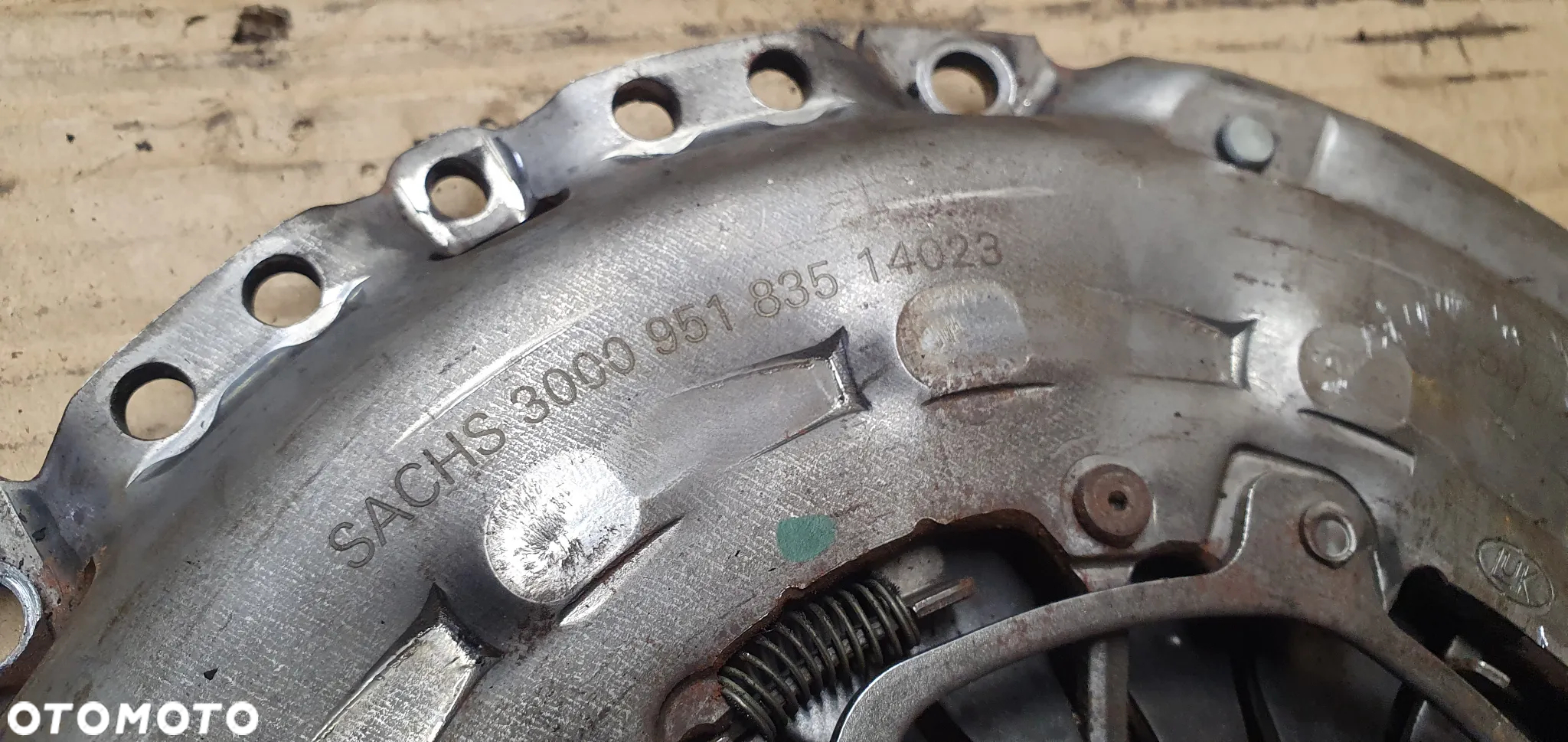 Sprzęgło kompletne koło tarcza docisk Peugeot 407 2.0 HDI 9660900480 - 8