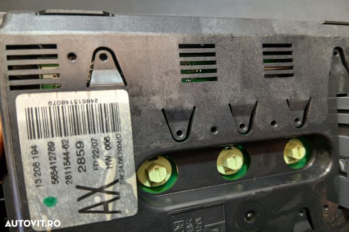 Display bord 13208194 13208194 Opel Astra H [facelift] [2005 - 2015] - 3