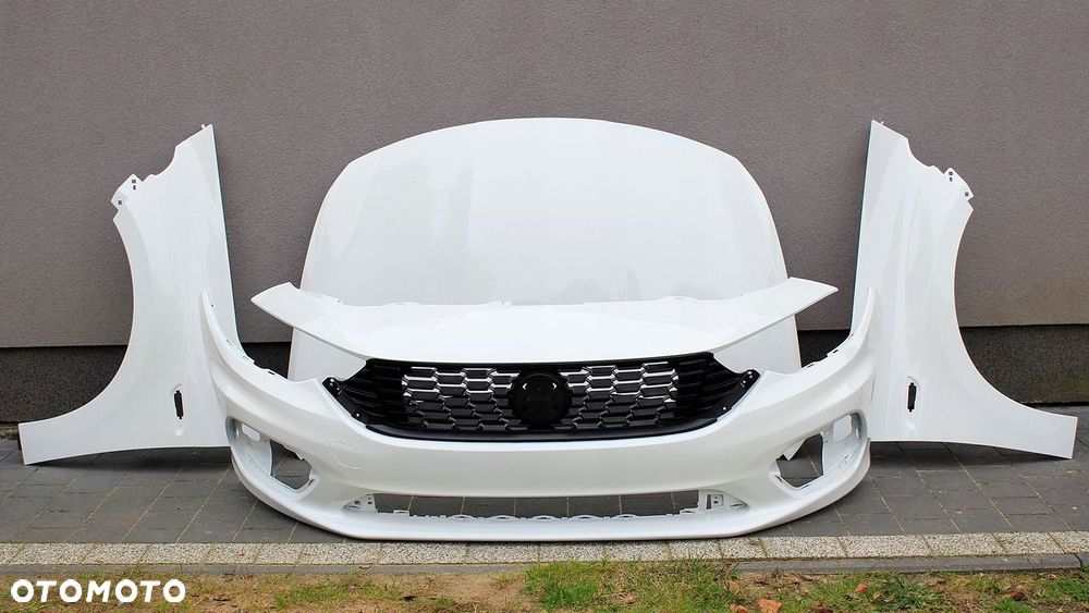 ATRAPA CHŁODNICY KRATKA GRILL  LISTWA ATRAPY FIAT TIPO II 16-20 CZARNA - 5