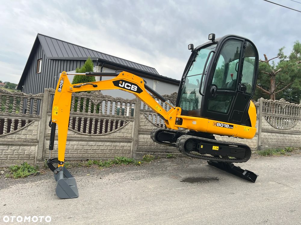 JCB 8018 CTS | Minikoparka JCB 8018 | 2 Tony | Rozsuwane Gąsienice | Stan IDEALNY | Mini Koparka | - 14
