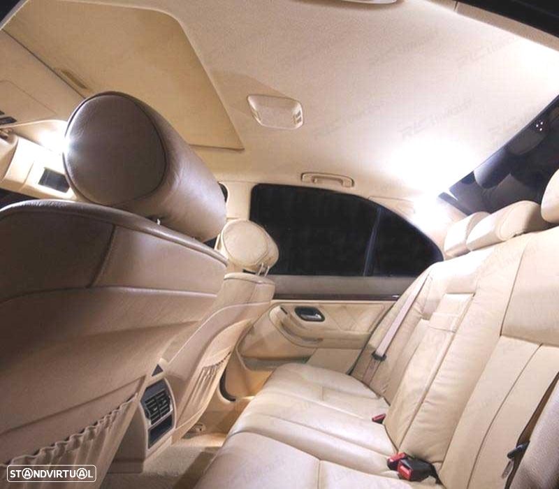 KIT COMPLETO DE 18 LÂMPADAS LED INTERIOR PARA BMW 7 SERIE E32 730I 730IL 735I 735IL 740I 740IL 750I - 10