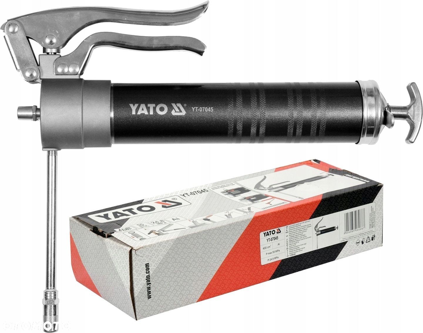 YT-07045 YATO SMAROWNICA RĘCZNA SZYBKIEGO WYPINANIA 400cm KORPUS ALUMINIUM - 1