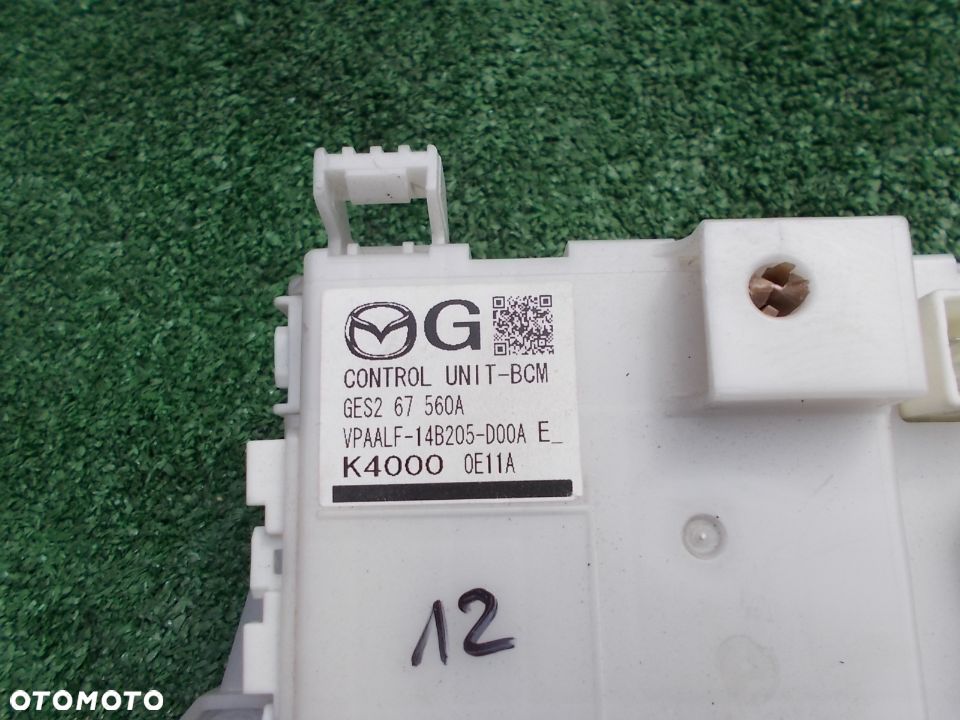 Mazda 6 GH modul komfortu BCM GES2 67 560A - 2