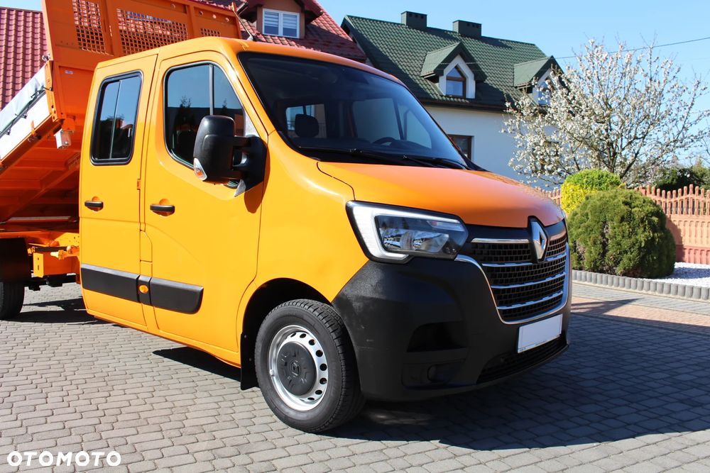 Renault MASTER / MOVANO / BRYGADÓWKA / DOKA / WYWROTKA / 6 OSÓB / POLSKI SALON / NISKI PRZEBIEG / - 15