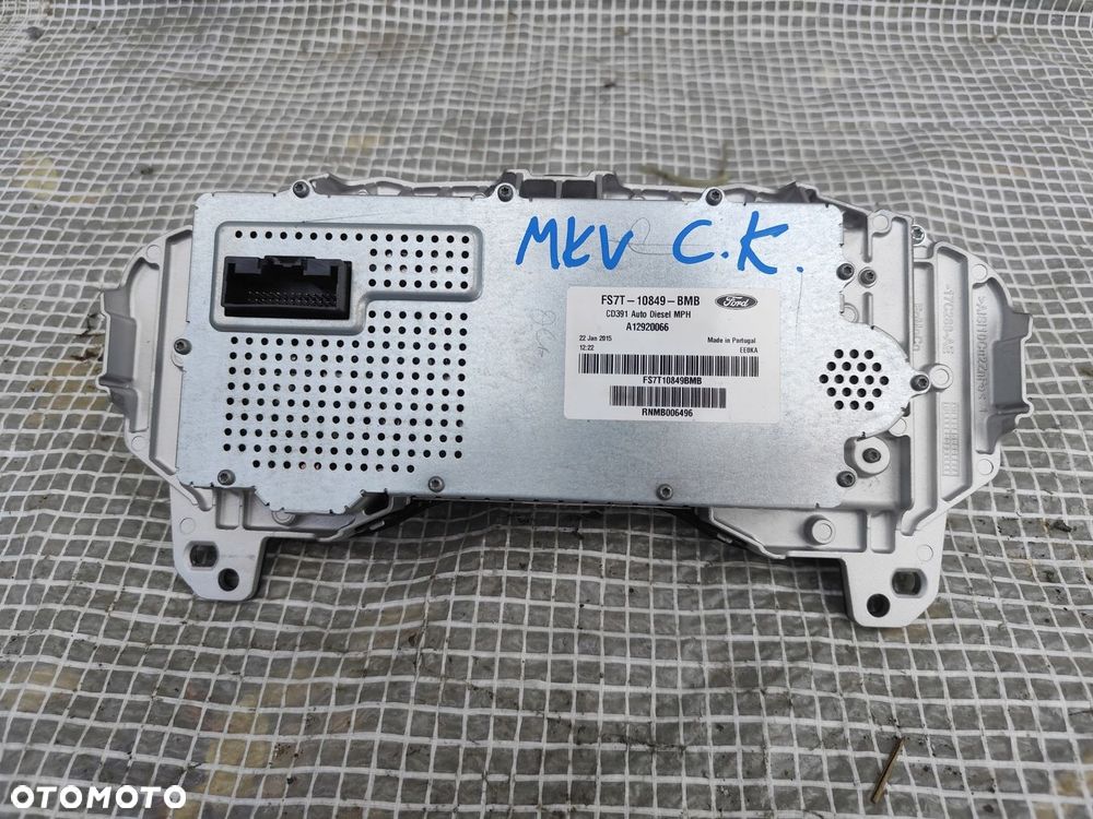 MONDEO MK5 MKV 14-19 LICZNIK ZEGARY WYŚWIETLACZ FS7T-10849-BMB - 6