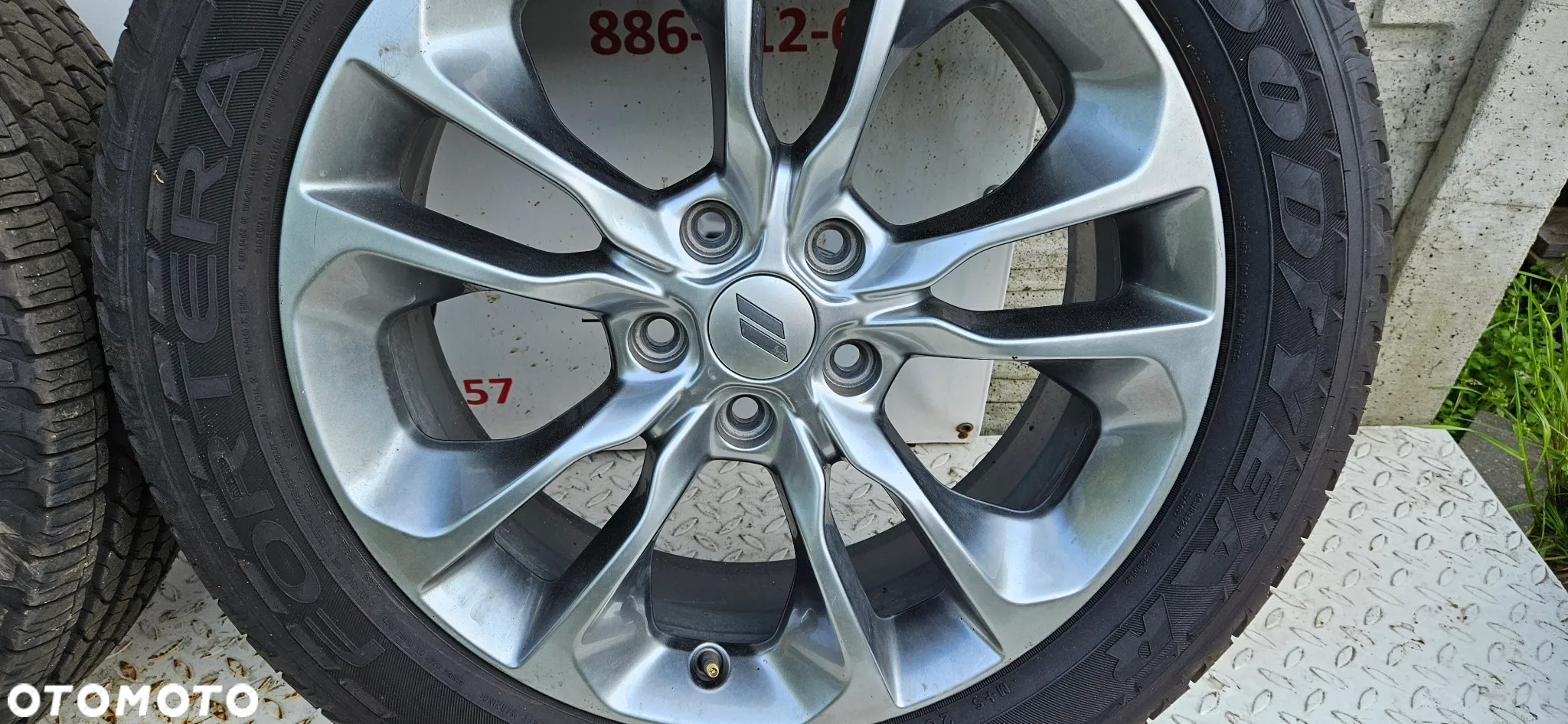 Dodge Durango III LIFT GT RT Koła Komplet kół Alufelgi Felgi 265/50/20 R20 20 cali 20x8.0J 6QP26TRMAA Mopar Oryginał SREBRNE - 16