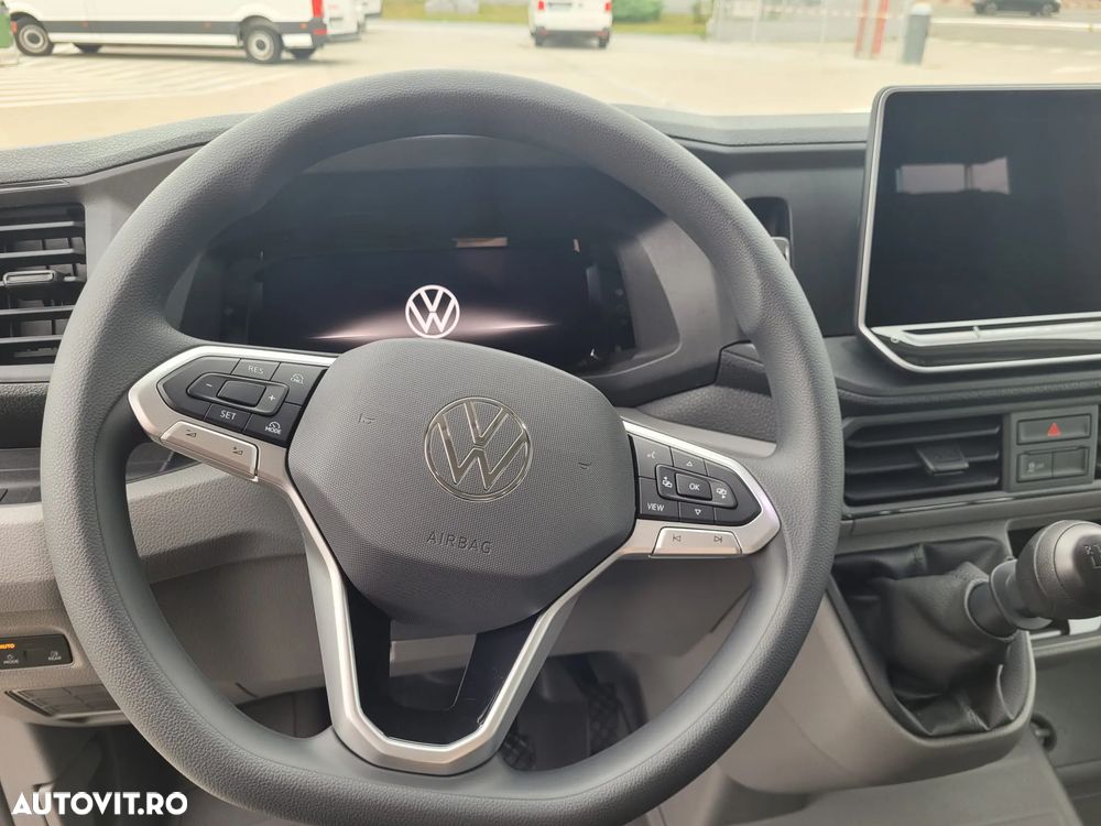 Volkswagen Crafter Dubla Cabina cu bena - 7 locuri - 15