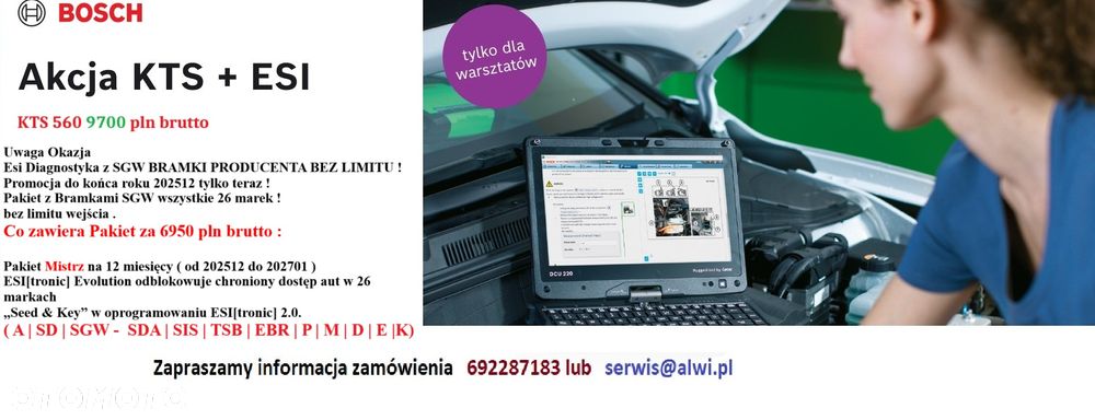 KTS 960 tester usterek Bosch tylko 11900 pln - 11