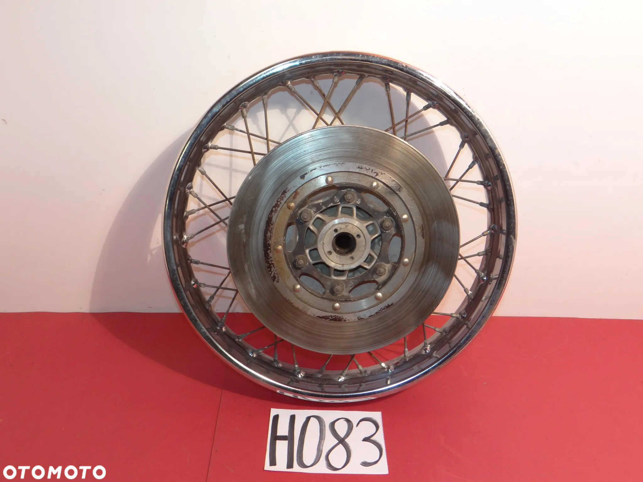 HONDA CB 750 FOUR SUPER SPORT FELGA KOŁO TYŁ TARCZA ZABIERAK ZĘBATKA  H083 - 2