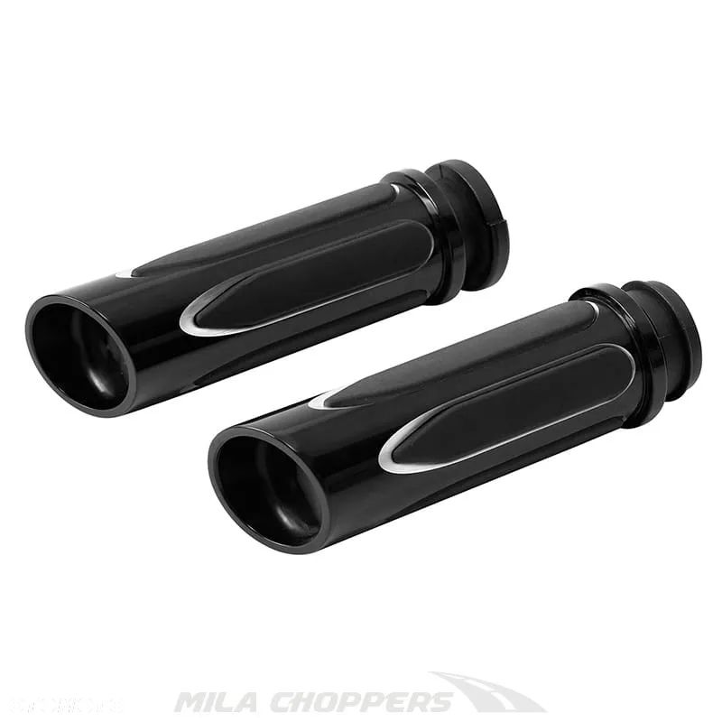 Manetki 1-1/4" e-gaz Harley Davidson Touring Softail Dyna uniwersalne - 1