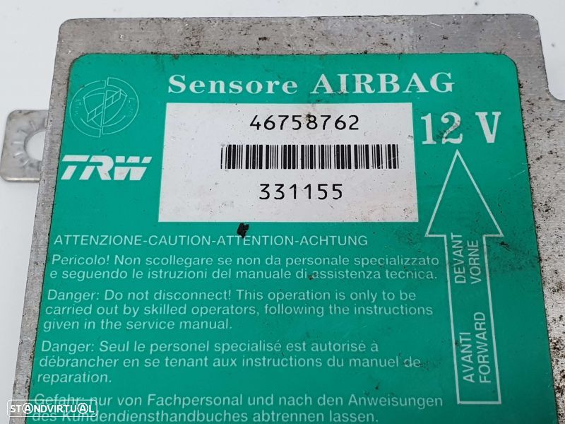 Centralina / Modulo Airbags Fiat Punto (188_) - 3
