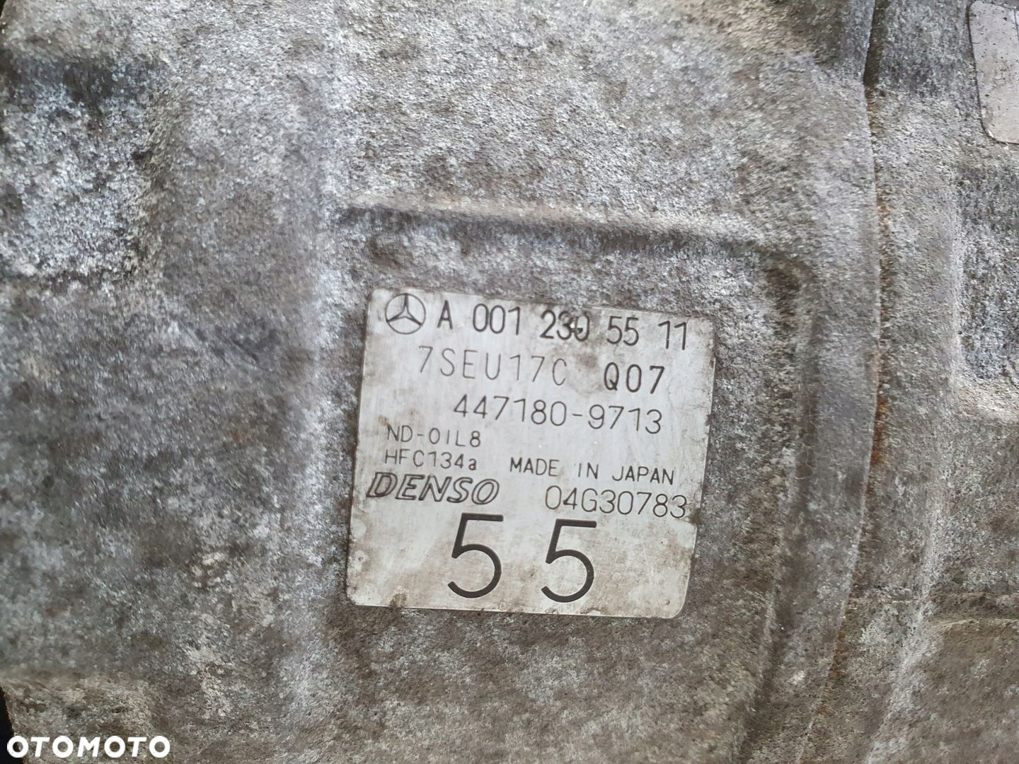 Mercedes W203 1.8 K SPRĘŻARKA KLIMATYZACJI pompa A0012305511 - 2
