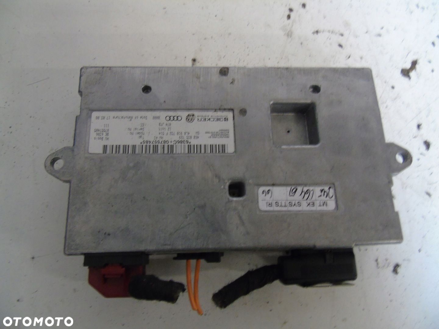 moduł sterownik MMI 4L0910732F AUDI Q7 - 1