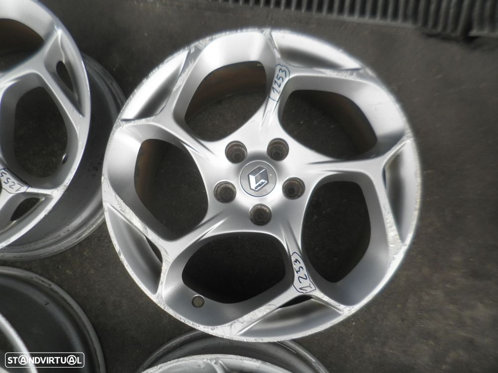 Jogo De Jantes Jgjant1253 RENAULT MEGANE 3 CC GT LINE 2010 2.0 DCI 160CV 2 BRANCO ET49 8X18 5X114.3 66MM - 4