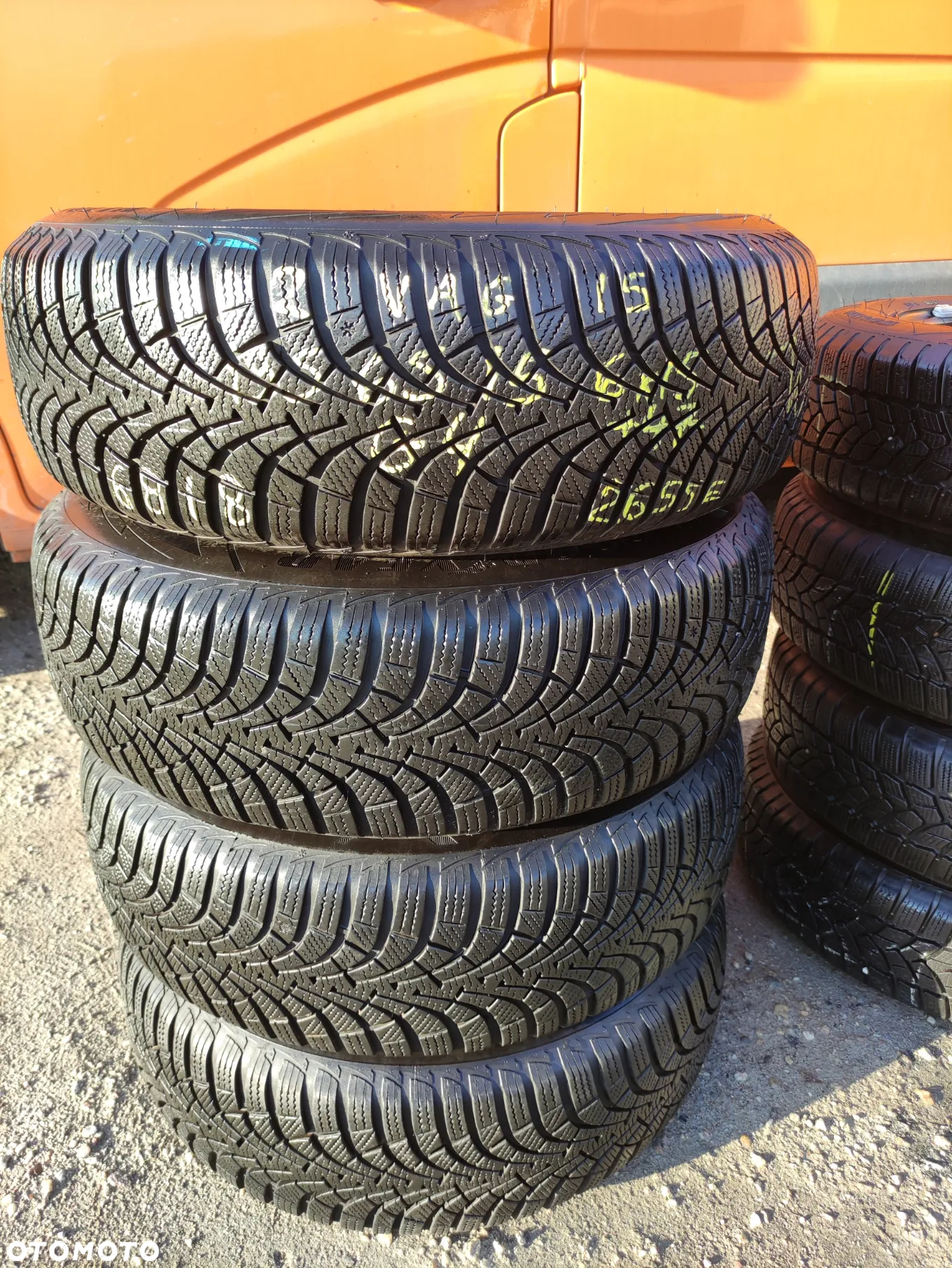 5x112 Felgi stalowe Stal 15 Koła Zimowe Zima VW PASSAT B5 GOLF 5 6 V VI CADDY JETTA TOURAN SEAT LEON TOLEDO ALTEA SKODA OCTAVIA II III 2 3 AUDI A4 B5 B6 A6 C5 Legnica ALU-RAD 195/65 7mm - 4