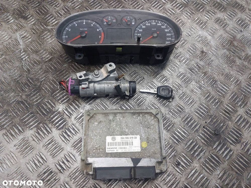 ZESTAW STARTOWY SEAT TOLEDO II LEON I 1.6 8V 06A906019CB 1M0920820A - 1